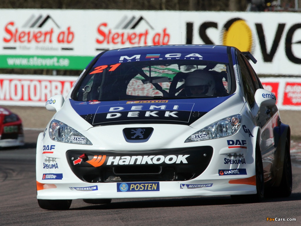 Pictures of Peugeot 308 STCC 2008–09 (1024 x 768)