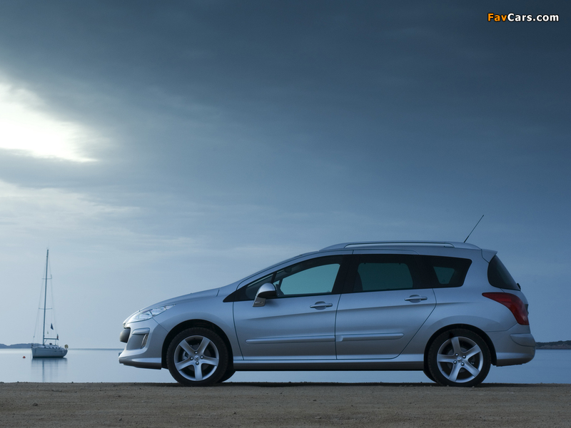 Pictures of Peugeot 308 SW 2008–11 (800 x 600)