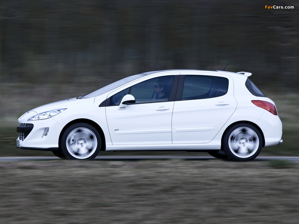Pictures of Peugeot 308 GTi 2010–11 (1024 x 768)
