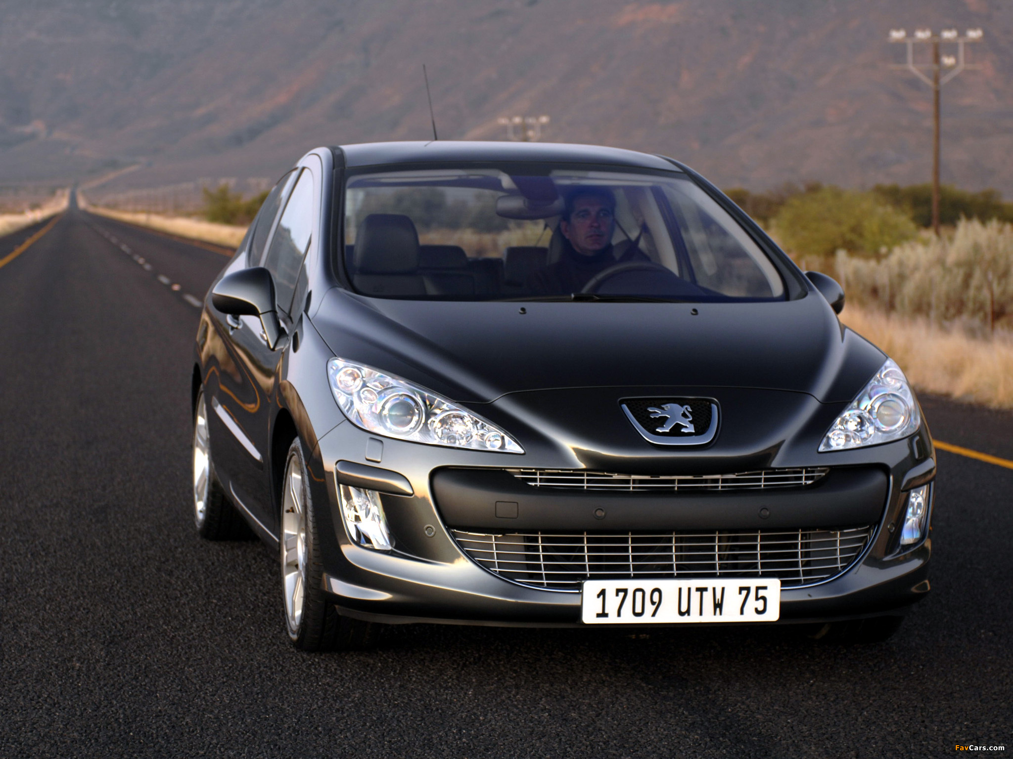 Peugeot 308 3-door 2007–10 wallpapers (2048 x 1536)