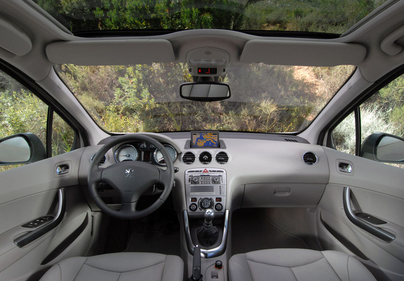 Peugeot 308 5-door 2007–11 wallpapers