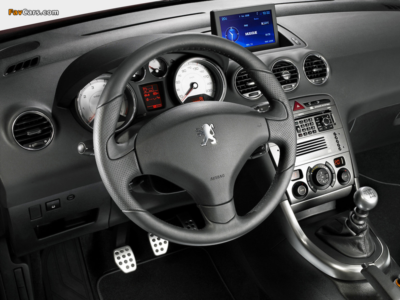 Peugeot 308 GT THP 175 3-door 2008–10 wallpapers (800 x 600)