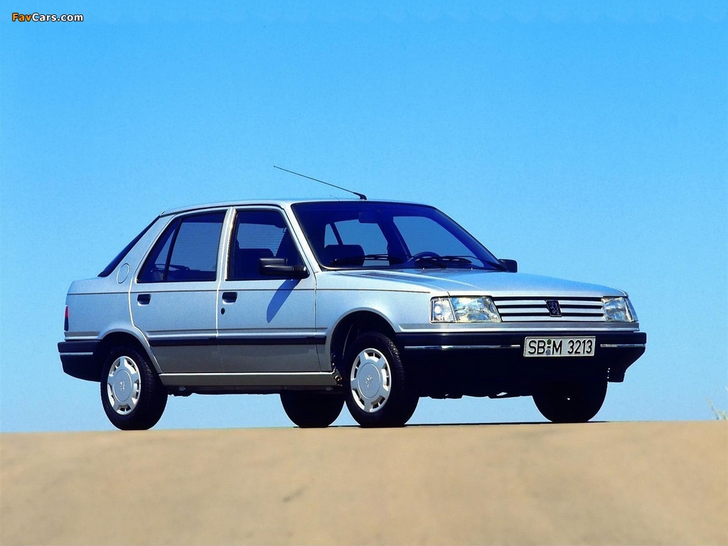 Peugeot 309 5-door 1989–93 wallpapers (1024 x 768)