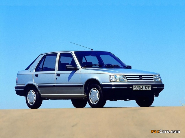 Peugeot 309 5-door 1989–93 wallpapers (640 x 480)