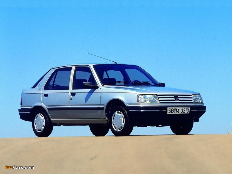 Peugeot 309 5-door 1989–93 wallpapers (800 x 600)