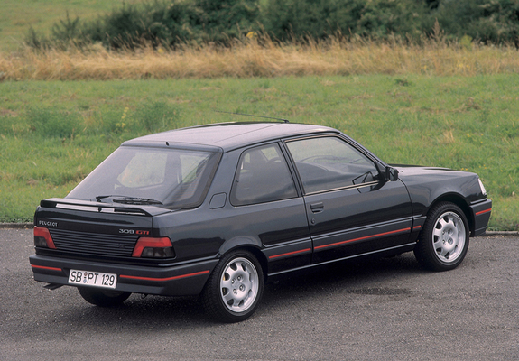 Pictures of Peugeot 309 GTi 1986–89