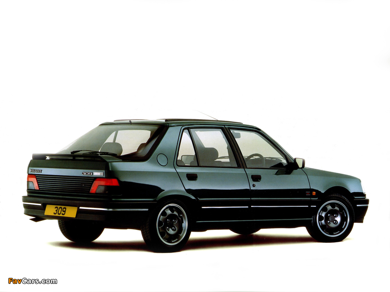 Pictures of Peugeot 309 GTI Goodwood 1992 (800 x 600)