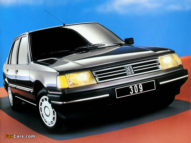 Peugeot 309 5-door 1985–89 wallpapers (640 x 480)