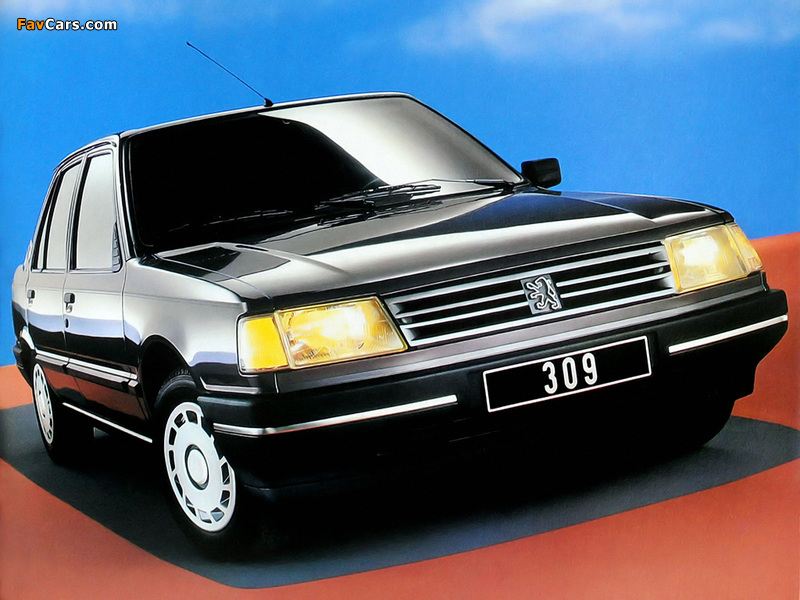 Peugeot 309 5-door 1985–89 wallpapers (800 x 600)