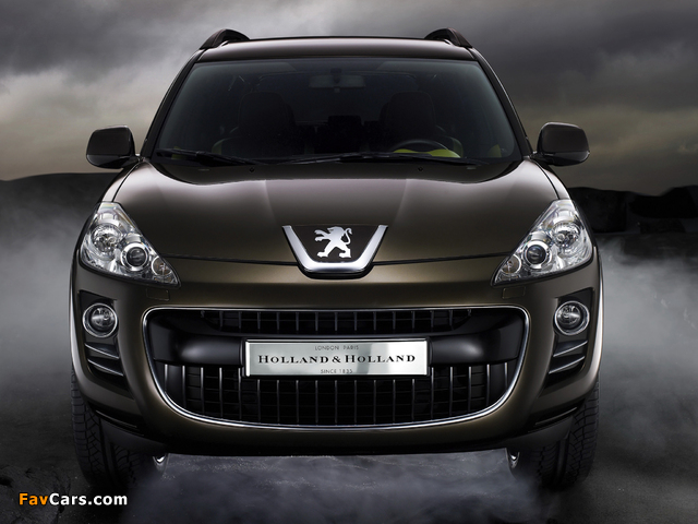 Pictures of Peugeot Holland & Holland 4007 Concept 2007 (640 x 480)