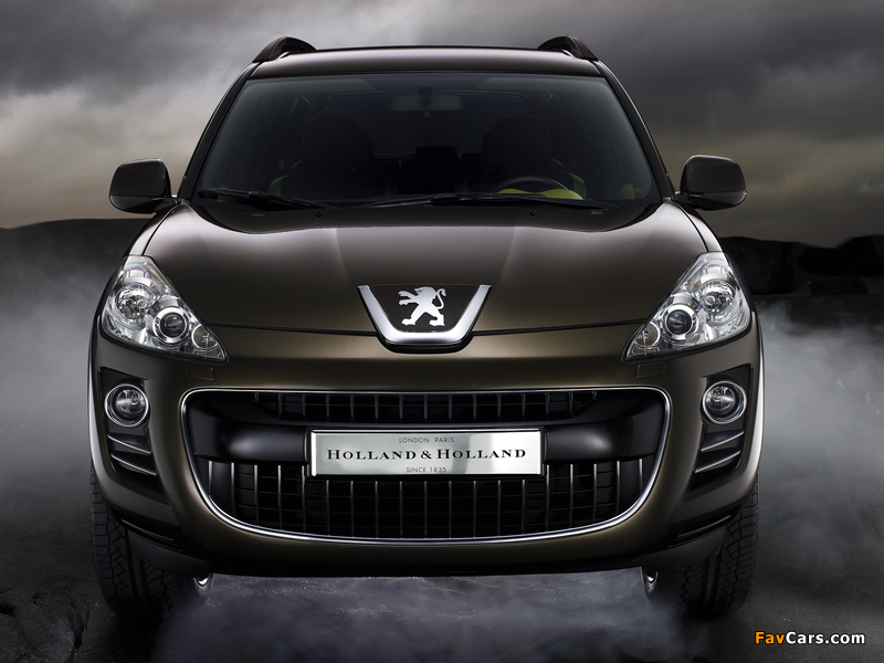 Pictures of Peugeot Holland & Holland 4007 Concept 2007 (800 x 600)