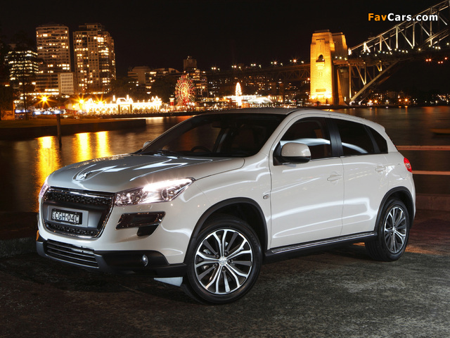 Pictures of Peugeot 4008 AU-spec 2012 (640 x 480)