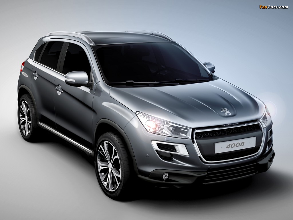 Pictures of Peugeot 4008 2012 (1024 x 768)