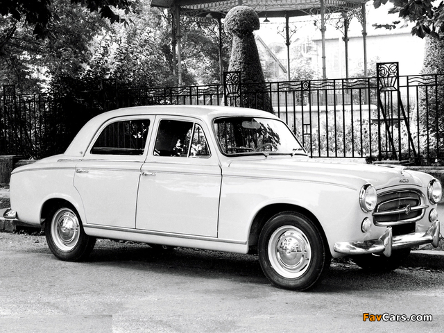 Peugeot 403 1955–66 images (640 x 480)