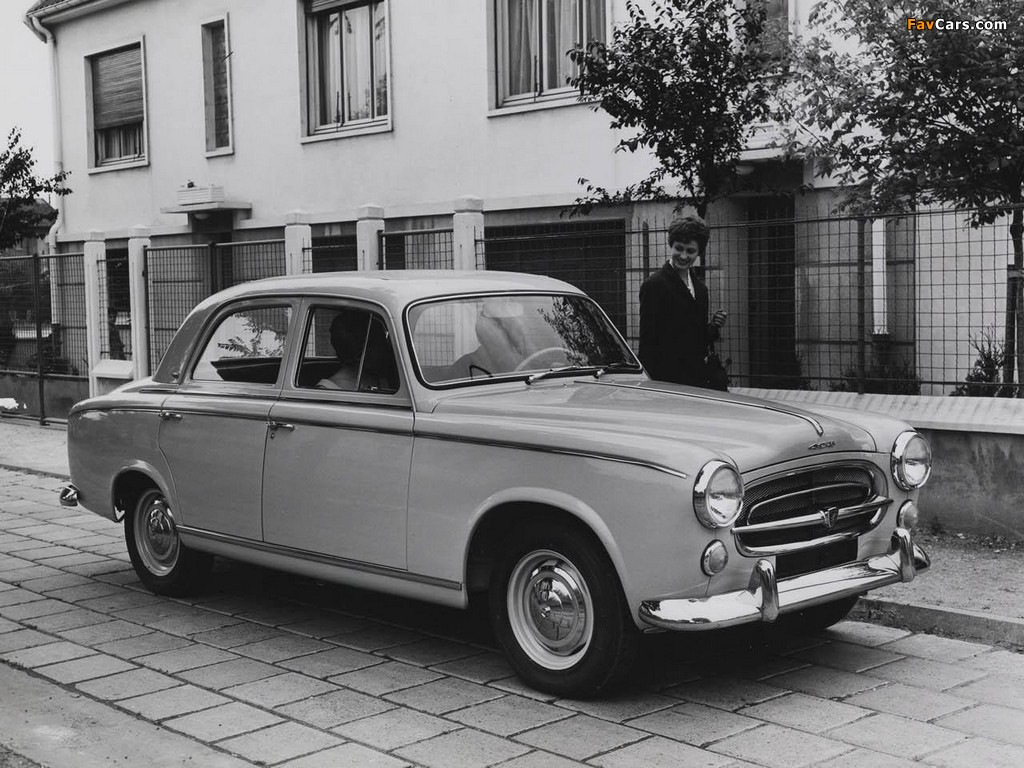 Peugeot 403 1955–66 photos (1024 x 768)
