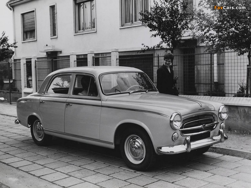 Peugeot 403 1955–66 photos (800 x 600)
