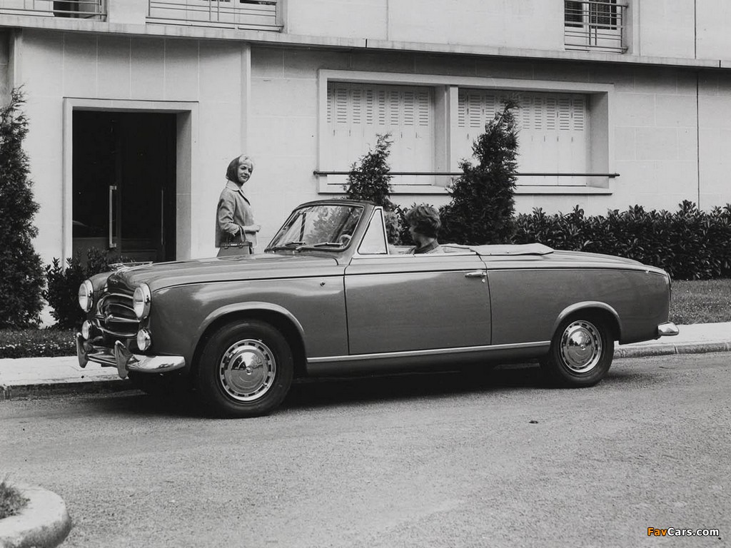 Pictures of Peugeot 403 Cabrio 1955–65 (1024 x 768)