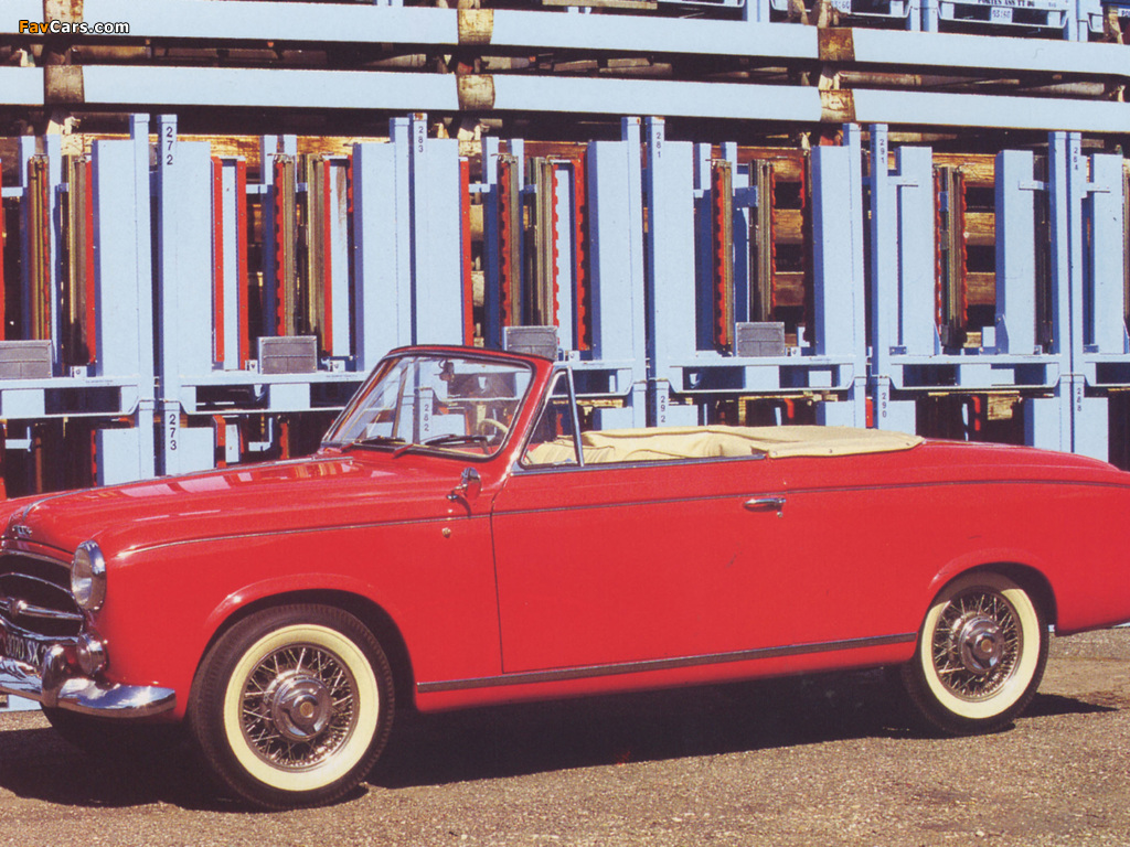 Pictures of Peugeot 403 Cabrio 1956–61 (1024 x 768)