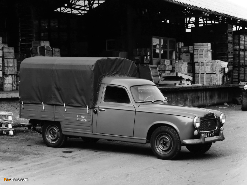 Peugeot 403 Camionnette 1956–62 wallpapers (1024 x 768)