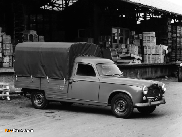 Peugeot 403 Camionnette 1956–62 wallpapers (640 x 480)