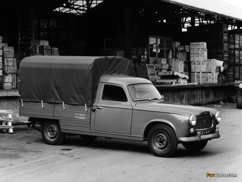Peugeot 403 Camionnette 1956–62 wallpapers (800 x 600)