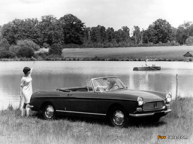 Peugeot 404 Cabriolet 1961–66 wallpapers (640 x 480)