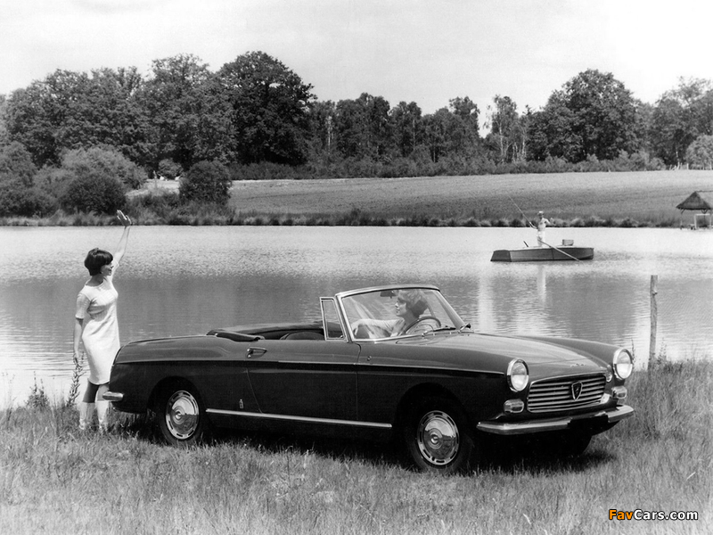 Peugeot 404 Cabriolet 1961–66 wallpapers (800 x 600)