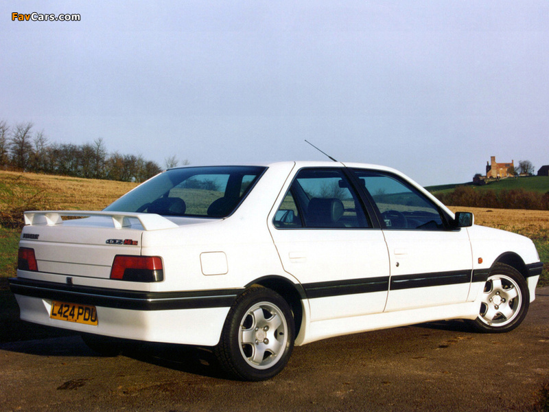 Images of Peugeot 405 Mi16 1989–92 (800 x 600)