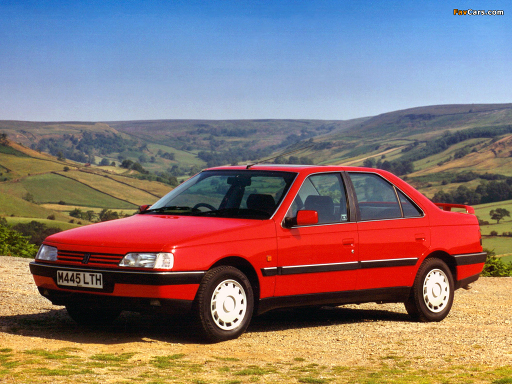 Peugeot 405 UK-spec 1987–95 pictures (1024 x 768)