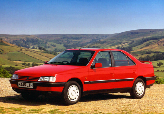 Peugeot 405 UK-spec 1987–95 pictures