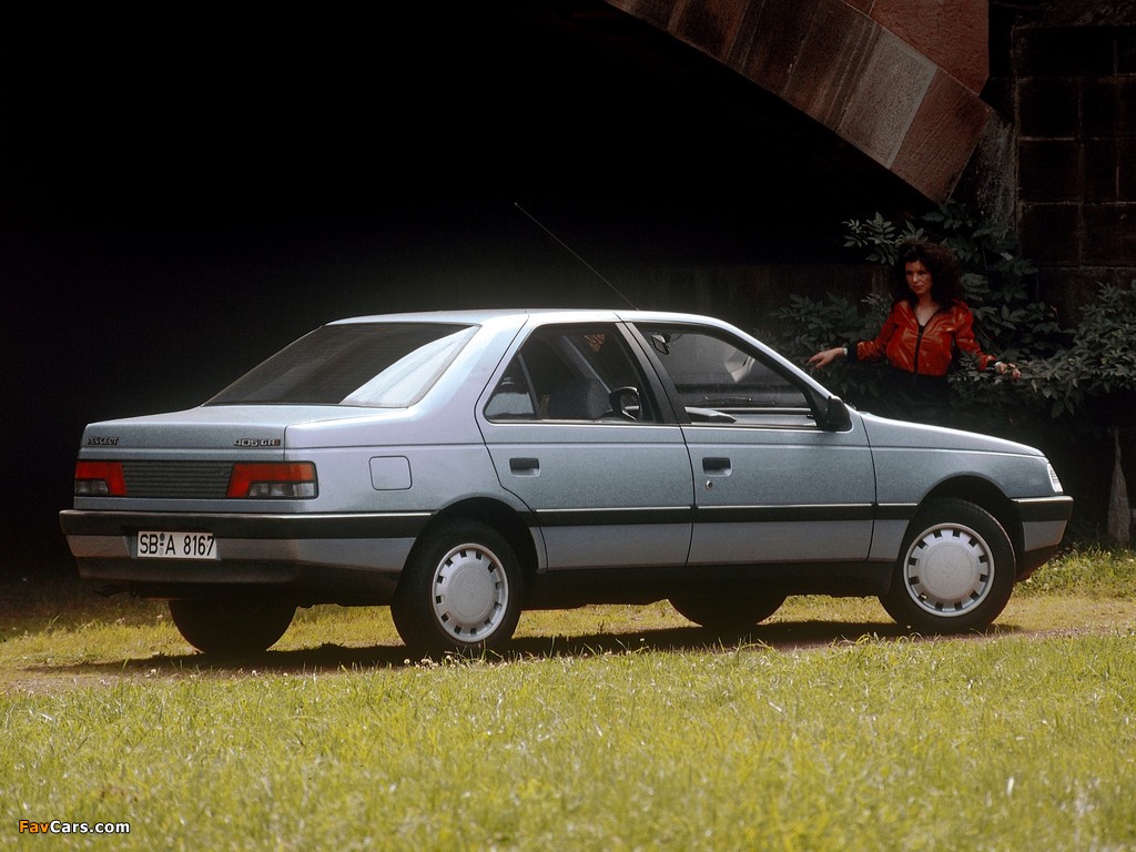 Peugeot 405 1987–95 pictures (1024 x 768)