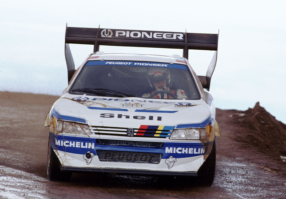 Peugeot 405 T16 Hill Climb 1988–89 pictures