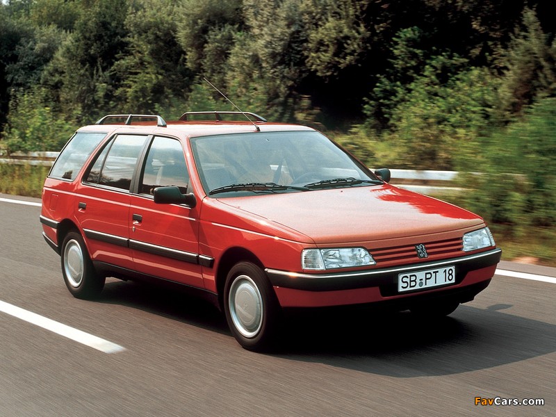 Peugeot 405 Break 1988–96 wallpapers (800 x 600)