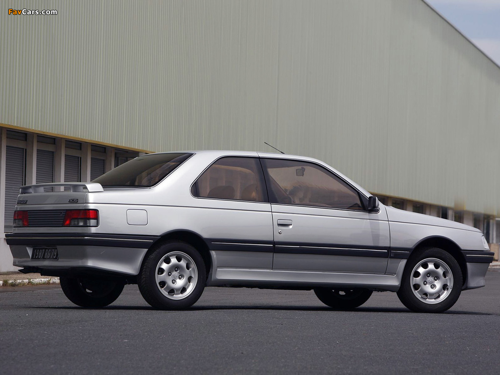 Peugeot 405 Coupe Concept by Heuliez 1988 wallpapers (1024 x 768)