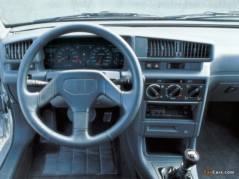 Peugeot 405 Mi16 1989–92 images (800 x 600)