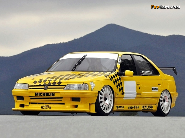 Peugeot 405 Mi16 BTCC 1992–95 images (640 x 480)