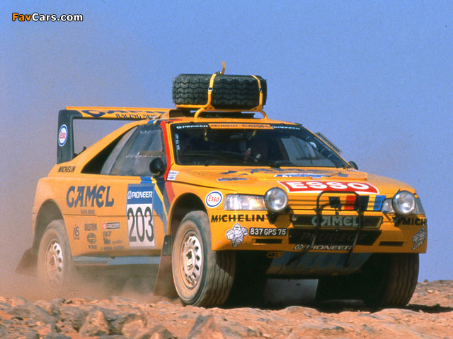 Photos of Peugeot 405 T16 Grand Raid 1988 (640 x 480)