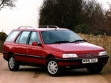 Photos of Peugeot 405 Break UK-spec 1988–96