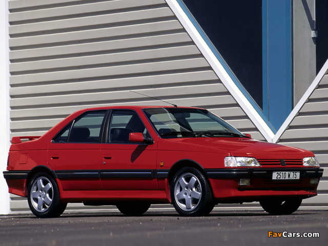 Photos of Peugeot 405 T16 1992–95 (640 x 480)