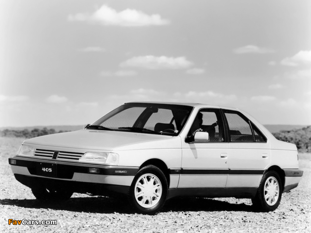 Pictures of Peugeot 405 US-spec 1988–91 (640 x 480)