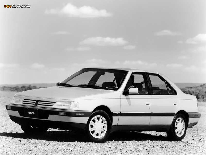 Pictures of Peugeot 405 US-spec 1988–91 (800 x 600)
