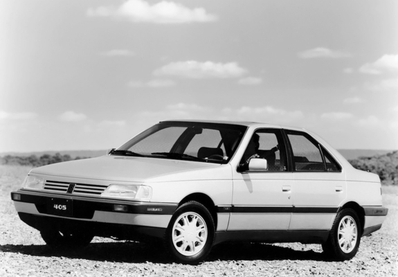 Pictures of Peugeot 405 US-spec 1988–91