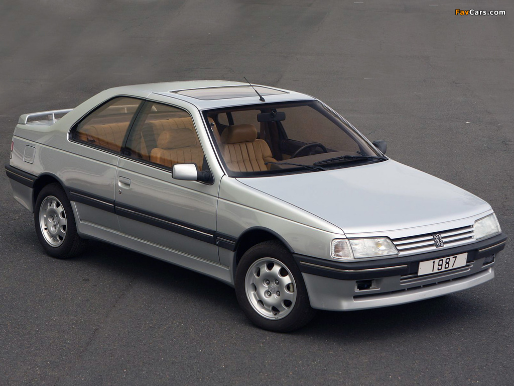 Pictures of Peugeot 405 Coupe Concept by Heuliez 1988 (1024 x 768)