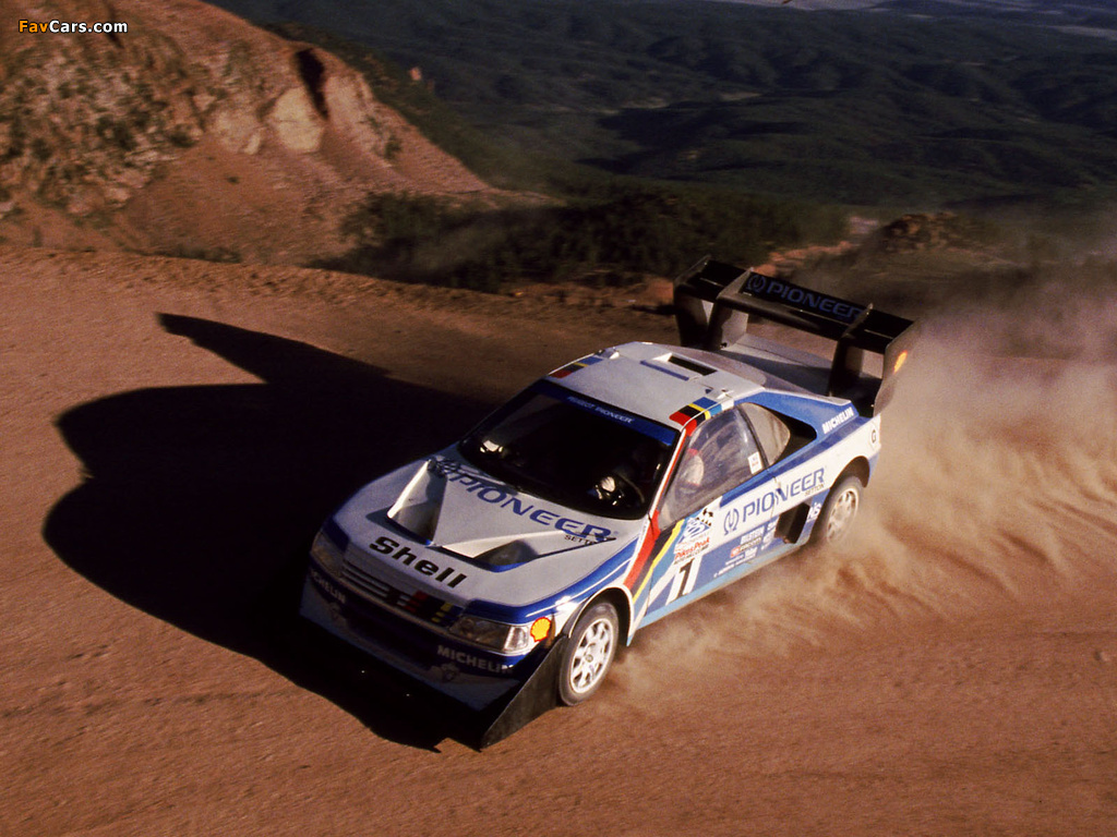 Pictures of Peugeot 405 T16 Hill Climb 1988–89 (1024 x 768)