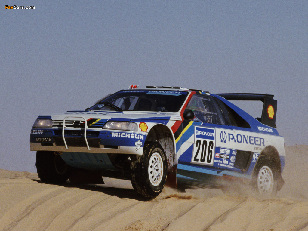 Pictures of Peugeot 405 T16 Grand Raid 1988 (1024 x 768)