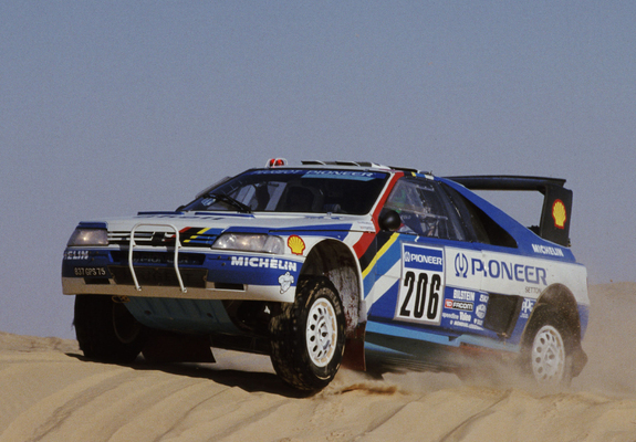 Pictures of Peugeot 405 T16 Grand Raid 1988