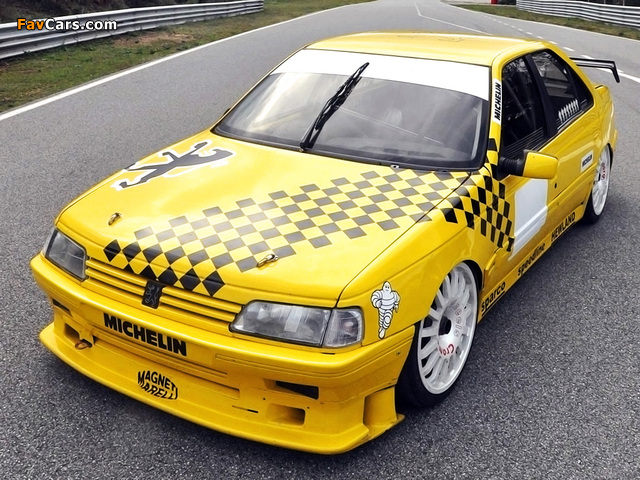 Peugeot 405 Mi16 BTCC 1992–95 wallpapers (640 x 480)