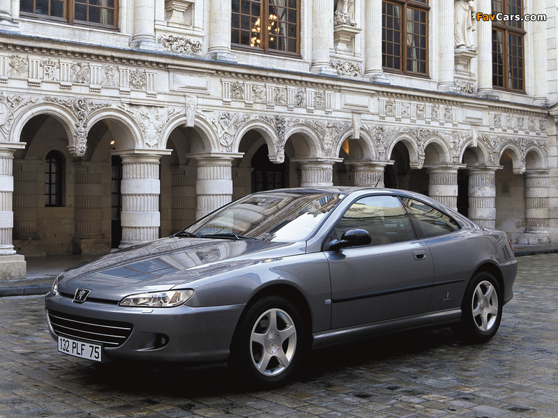 Images of Peugeot 406 Coupe 2003–04 (800 x 600)