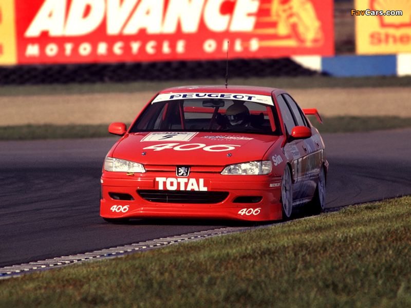 Peugeot 406 BTCC 1996–99 images (800 x 600)