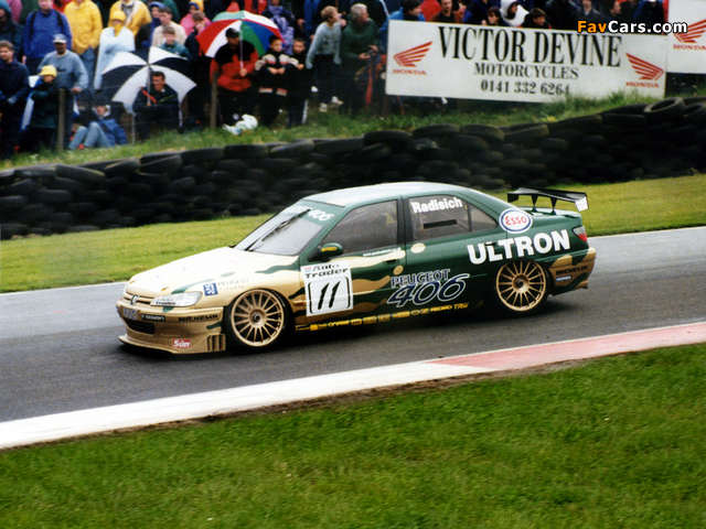 Peugeot 406 BTCC 1996–99 pictures (640 x 480)